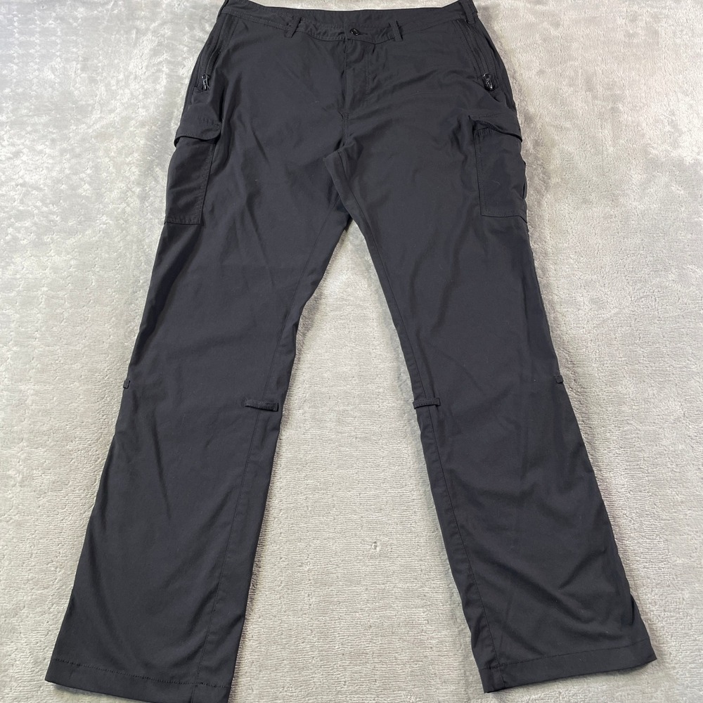 Clothing Arts Cargo Pants Womens 14 Reg Black P cubed Pick-Pocket Proof Travel